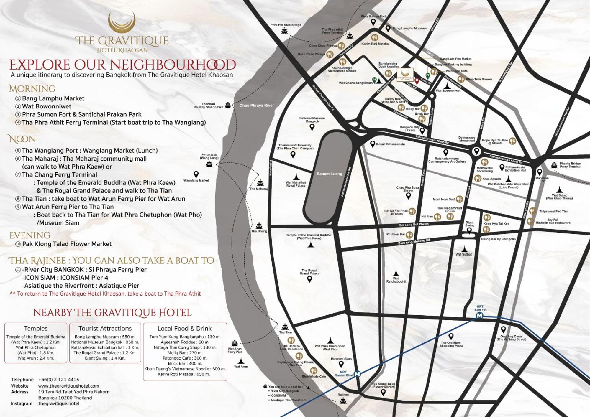 The Gravitique Hotel Khaosan Bangkok Exterior photo